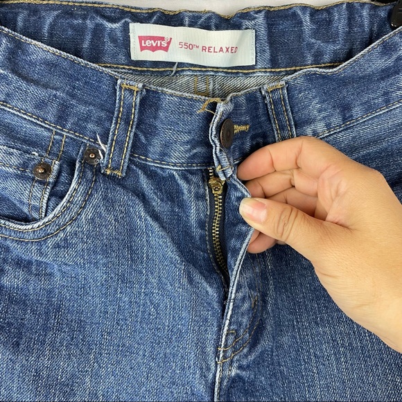 Levi’s 505 relaxed cut boy youth jeans size 12Y 26x26 - Picture 4 of 6